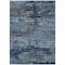 Homeroots 8' X 10' Blue And Navy Blue Abstract Washable Indoor Outdoor Area Rug 610429 - alternate 4