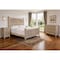 Homeroots Three Piece Gray Solid Wood Bedroom Set 636281 - alternate 4
