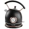 Megachef 1.9 Quart Half Circle Electric Tea Kettle with Thermostat in Matte Black MG-KTL2000B - alternate 4