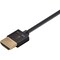 Monoprice Slim HDMI Cable, 4 ft.Black 13582 - alternate 1