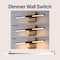 Jonathan Y McKenna 16.25" Modern Minimalist Dimmable Integrated LED Metal Wall Sconce, Oil Rubbed Bronze/Brass G JYL7039F - alternate 9