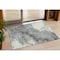 Homeroots 3' X 5' Green And Gray Abstract Washable Indoor Outdoor Area Rug 631879 - alternate 1