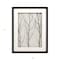 Homeroots Silent Tree Framed Art Black Picture Frame Print Wall Art 416447 - alternate 3