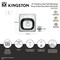 Kingston Brass 15-Inch Stainless Steel Self-Rimming Single Bowl Drop-In Bar Prep Sink, 2-Hole with Strainer KGKTS15157 - alternate 2