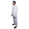 Vguard Microporous Coverall, 60gsm, White, Elastic Wrists & Ankles, L, 25PK BC28B13 - alternate 3
