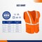4Dock XL-Size Class 2 Standard Hi-Vis Safety Vest with Pockets, 5PK SV001-XL - alternate 4