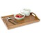 Homeroots 19in Brown Teak Handmade Serving Tray 475990 - alternate 3