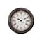 Monarch Specialties Clocks, 20'' Round, Wall Clock, Brown, Transitional I 9040 - alternate 1