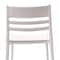 Flash Furniture Bridgeport Indoor-Outdoor Stacking Patio Chair w/Slatted Backrest, All-Weather Resin Chair, White DHF-317-APP-WH-GG - alternate 5