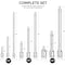 Neiko Wobble Extension Bar Set, 9 Piece, 1/4'', 3/8'', 1/2'' Drives, Cr-V Steel 00249A - alternate 2