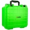 Eylar Compact 13.37in Gear Hard Case Waterproof w/ Foam Neon Green SA00001-NGRN - alternate 1