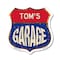 Signmission Tom's Garage, 18 Inch X 18 Inch, Plastic Sign SHI-P-18-383-TOM - alternate 1