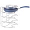 Interdesign Skillet Organizer, Steel, Chrome-Plated, 11 in L, 9.11 in W, 7.8 in H 48770 - alternate 3