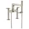 Brizo Kintsu: Two-Handle Tub Filler Trim Kit With Cross Handles T70307-NK - alternate 2