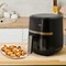 Megachef 4 Quart Digital LED Display Electric Air Fryer with Transparent Window in Black 750123656M - alternate 6
