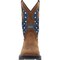 Georgia Boot Carbo-Tec FLX 11" Patriotic Pull-On Work Boot, Brown, Size 9 GB00721 - alternate 4