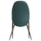 Leisuremod Sante Modern Leather Dining Arm Chair with Iron Legs in Cream/Green, 4PK SC53CRDG4 - alternate 7