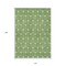 Homeroots 10' X 14' Green And Light Green Geometric Washable Indoor Outdoor Area Rug 596026 - alternate 5