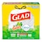 Glad 13 gal Trash Bags, 24 in x 27.38 in, Extra Heavy-Duty, .95 Mil, White, 240 PK 78900 - alternate 1