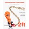 Vevor 2 Ton 3" Snatch Block with Chain Flatbed Tow Truck Rollback Car Carrier Cable 2TX0.6m - alternate 4