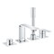 Grohe Allure 4-Hole Roman Tub Filler With Hs 19316001 - alternate 1