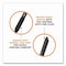 Bic Soft Feel Ballpoint Pen, Retractable, Fine 0.8 mm, Black Ink, Black Barrel, 12PK SCSF11-BLK - alternate 3