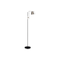 Monarch Specialties Lighting, 65"h, Floor Lamp, Black Metal, Nickel Shade, Contemporary I 9693 - alternate 1