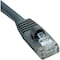 Tripp Lite Cat5e Cable, Outdoor, Molded, Gray, 150ft N007-150-GY - alternate 1