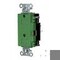 Hubbell Wiring Device-Kellems Straight Blade Receptacle, 5-15R, 15 A, 125V AC, 2 Pole, 3 Wire, Surface Mount, Grounded DR15STGNTR - alternate 3