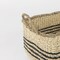 Homeroots Set of Two Natural And Black Rattan Basket, 2PK 392163 - alternate 6