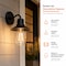 Euri Lighting ST19 LED Filament Bulb, 7W, 800 lm, 75W Eq., 2700K, E26, Dimmable, Wet Rated, UL VST19-3000e - alternate 2
