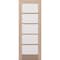 Doornmore G105, 37.75" x 98" ( 36" Door) Left Hand, Mahogany SDL 5 Lite Exterior Door G105-SW-3696_1_LI - alternate 1