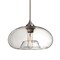 Besa Lighting Bana Cord Pendant, Clear, Satin Nickel Finish, 1x60W Incandescent 1TT-BANACL-SN - alternate 1