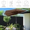 Pure Garden 9ft Half Umbrella, 20lb, Brown 83-OUT5464 - alternate 6