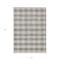Homeroots 3' X 5' Taupe And Gray Plaid Washable Indoor Outdoor Area Rug 595517 - alternate 3