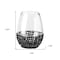 Homeroots 10" Black Woven Metal And Glass Tabletop Hurricane Candle Holder 608408 - alternate 3