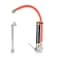 Neiko Tire Inflator, 12 Inch, Flexible Air Tire Pressure Gauge, 20 - 120 PSI, 1/4'' NPT Offset Dual Head 20701A - alternate 3