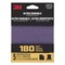 3M Ultra Durable Power Sanding 1/4 Sheet, 180 grit, 5 pk, 20PK 1/4SHT5PK180 - alternate 1