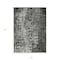 Homeroots 3' X 5' Charcoal Ikat Washable Indoor Outdoor Area Rug 576977 - alternate 6