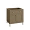 James Martin Vanities Chicago 30in Single Vanity, Walnut Whisper, w/ 3 CM Parisien Bleu Silestone Top 503-V30-WLW-3PBL - alternate 1