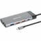 Manhattan - Strategic USB-C PD 10-IN-1 DUAL MONITOR 8K DOCKING STATION / MULTIPORT HUB 130714 - alternate 5