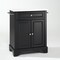 Crosley Lafayette Stone Top Portable Kitchen Island/Cart KF30020BBK - alternate 1
