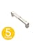 Sapphire Geiger Series 3-3/4 in. 96 mm Center-to-Center Modern Satin Nickel Cabinet Hardware Handle/Pull, 5PK SP-3771-96-SN-5 - alternate 1