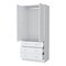 Homeroots 71" White Two Door Three Drawer Combo Dresser 552274 - alternate 8