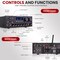 Pyle Wireless Bluetooth Streaming Amplifier, 200W Multi Channel Home Audio Receiver with Hi Def in/Out PDA99BU - alternate 3