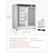 Vevor Electric Hot Box Food Warmer 5-Tier Food Warming Cabinet Double Doors FWHB-400*600-5 - alternate 5