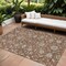 Homeroots 8' X 10' Brown Ivory And Gray Moroccan Washable Indoor Outdoor Area Rug 605178 - alternate 1