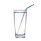 Hic Kitchen BAR RAINBOW DRINKING STRAWS 42005 - alternate 2