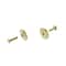 Quiet Glide 9.92 ft. White Oak Sunburst Wheel Brushed Satin Brass Rolling Hook Removable Ladder, 12 ft. Rail QG.510-10WO-12-H.06B - alternate 4