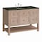 James Martin Vanities Breckenridge 48" Single Vanity, Whitewashed Oak, w/ 3 CM Phantome Eclos Top 330-V48-WWO-3PHT - alternate 5
